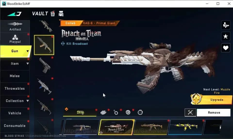 Blood Strike Accounts ASIA|16 ULTRA[JET,RAN,UMP45,QBZ95,FAL,SCAR,AK47,Or image 20