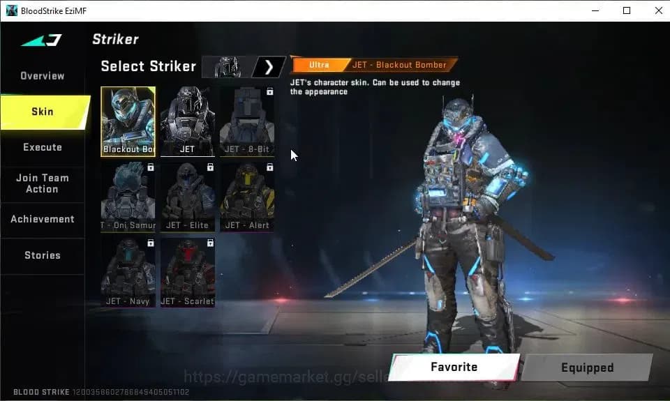 Blood Strike Accounts ASIA|16 ULTRA[JET,RAN,UMP45,QBZ95,FAL,SCAR,AK47,Or image 4