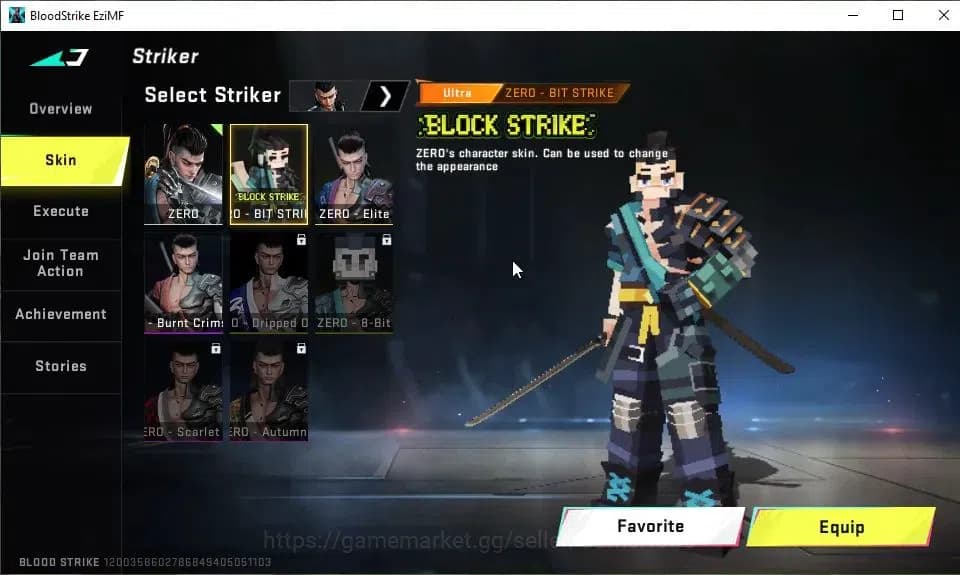 Blood Strike Accounts ASIA|16 ULTRA[JET,RAN,UMP45,QBZ95,FAL,SCAR,AK47,Or image 9