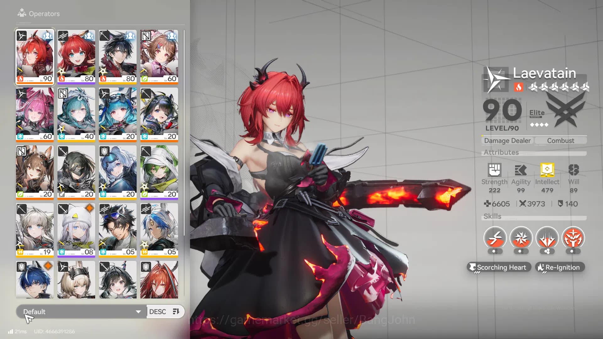 Arknights: Endfield Accounts ASIA | lv 54, Laevatain, Ardelia, Yvonne, Last rit image 12