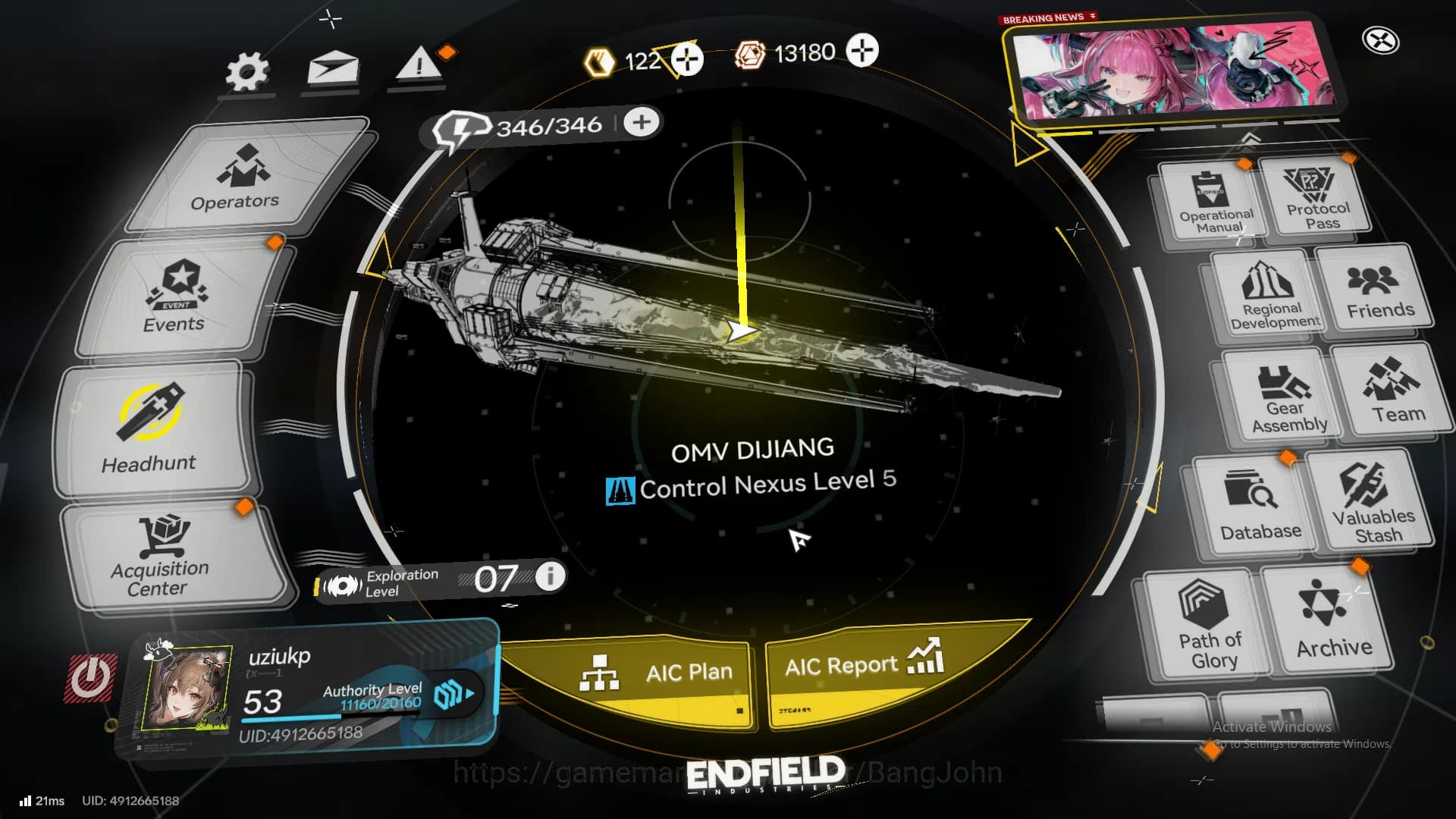 Arknights: Endfield Accounts Mid Game | ASIA | Leviatan + sign | Gilberta + si image 1