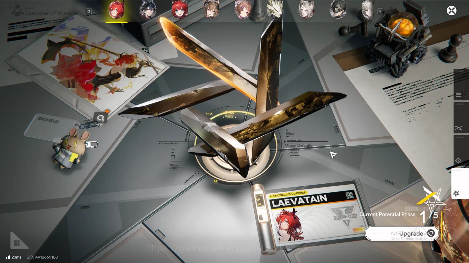 Arknights: Endfield Accounts Mid Game | ASIA | Leviatan + sign | Gilberta + si image 3