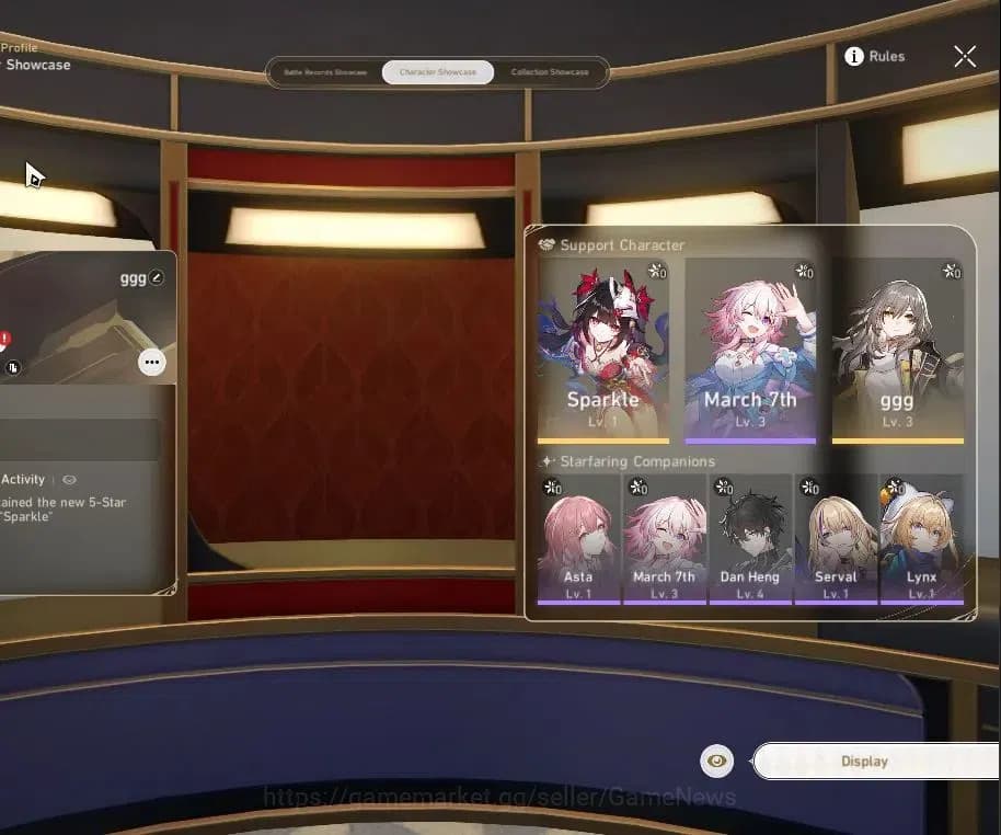Honkai Star Rail Accounts Asia|TL 4|Fresh Starter| 21 SRP+1 Golden Comp | 1 image 2