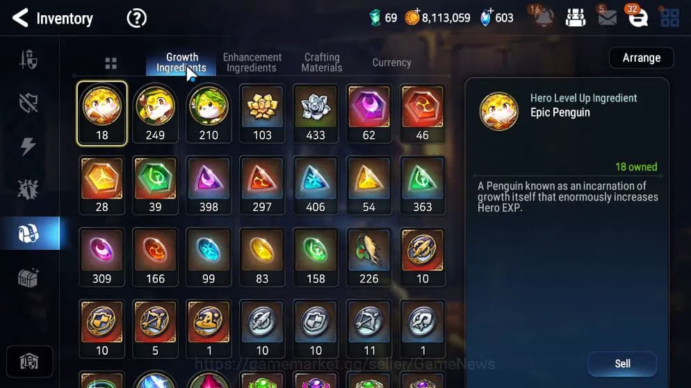 Epic Seven Accounts GLOBAL UNVERIF|NewEra|7ML(Salome,BArunka,NM Luna,R image 4