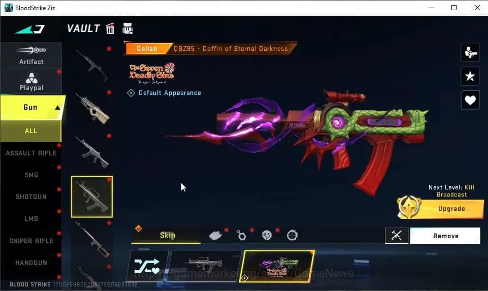 Blood Strike Accounts ASIA|ETERNAL Desert Eagle-Scorpius|Melee UL Talon image 10
