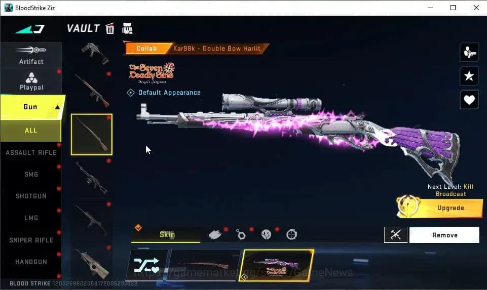 Blood Strike Accounts ASIA|ETERNAL Desert Eagle-Scorpius|Melee UL Talon image 11
