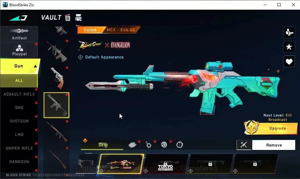 Blood Strike Accounts ASIA|ETERNAL Desert Eagle-Scorpius|Melee UL Talon image 12