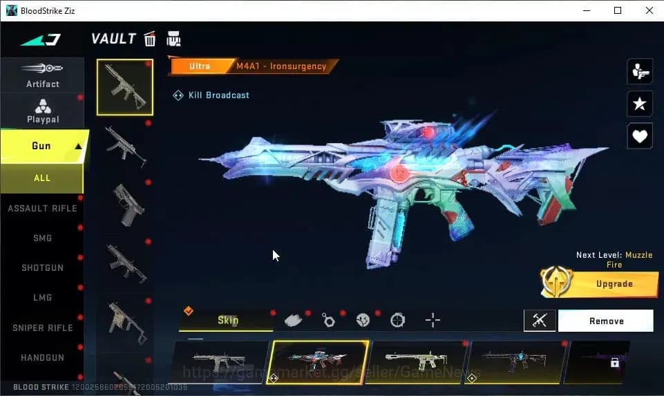 Blood Strike Accounts ASIA|ETERNAL Desert Eagle-Scorpius|Melee UL Talon image 19
