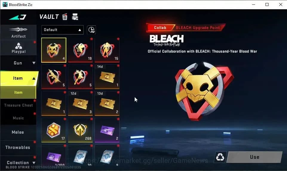 Blood Strike Accounts ASIA|ETERNAL Desert Eagle-Scorpius|Melee UL Talon image 20