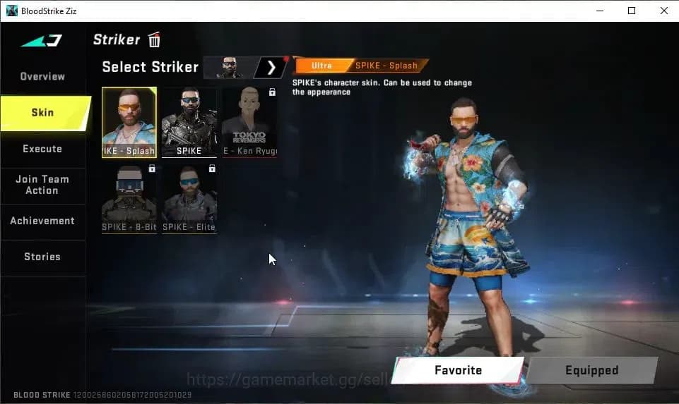 Blood Strike Accounts ASIA|ETERNAL Desert Eagle-Scorpius|Melee UL Talon image 7
