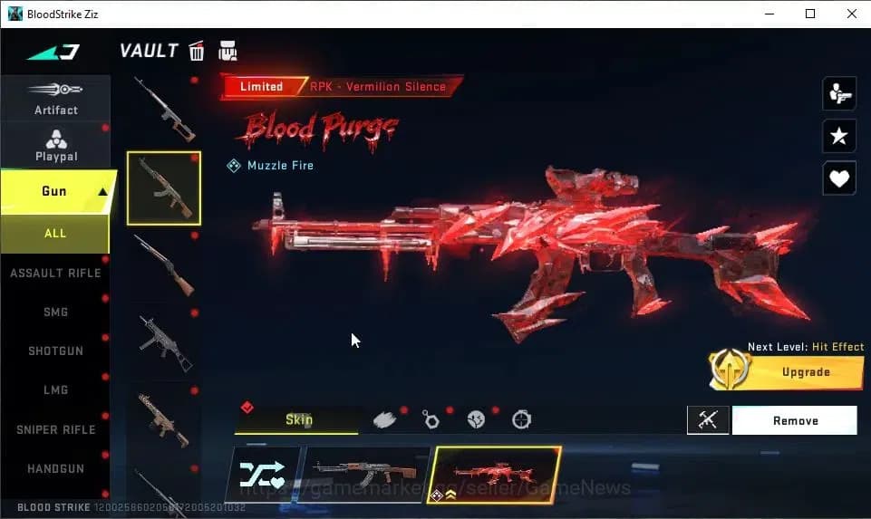 Blood Strike Accounts ASIA|ETERNAL Desert Eagle-Scorpius|Melee UL Talon image 9