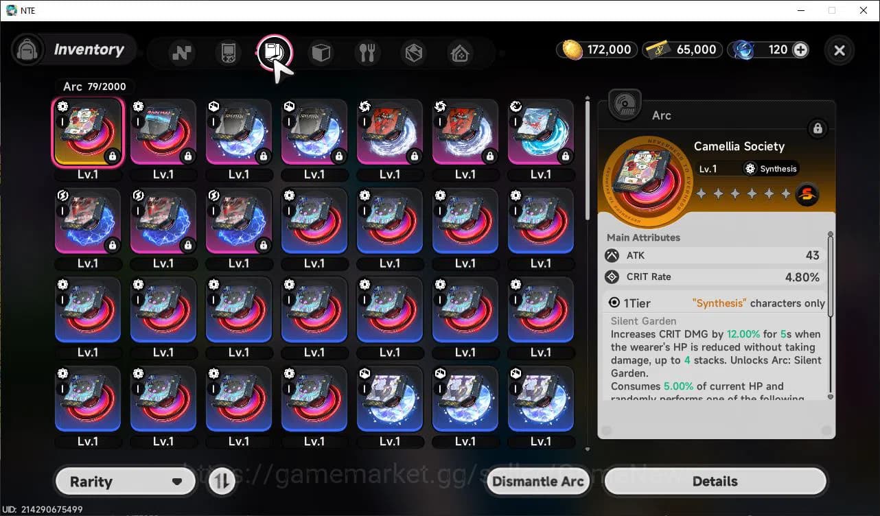 Neverness to Everness Accounts GLOBAL SEA |HL 3| 1 SSR Limited Nanally A1 |5 SR [ image 5