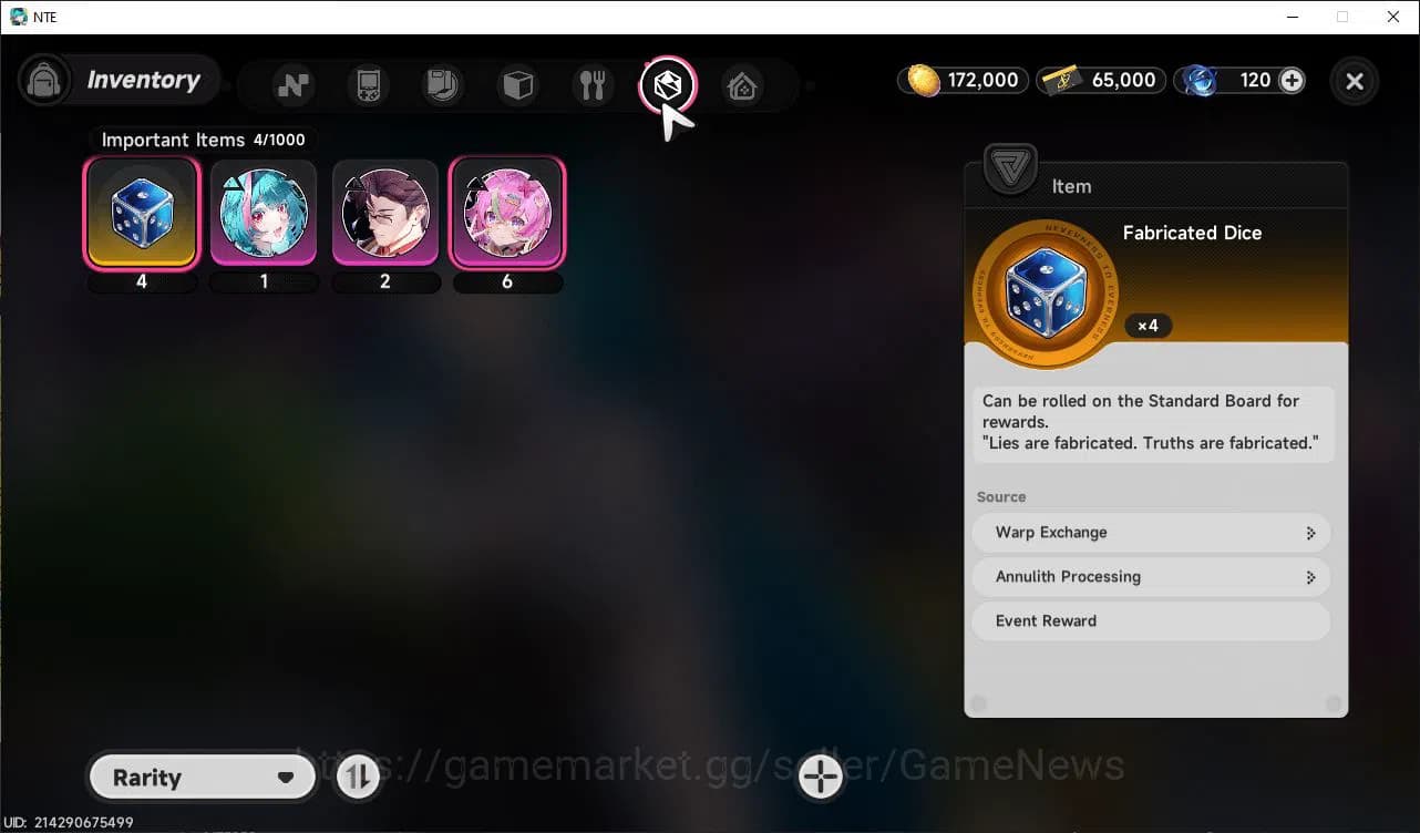 Neverness to Everness Accounts GLOBAL SEA |HL 3| 1 SSR Limited Nanally A1 |5 SR [ image 6