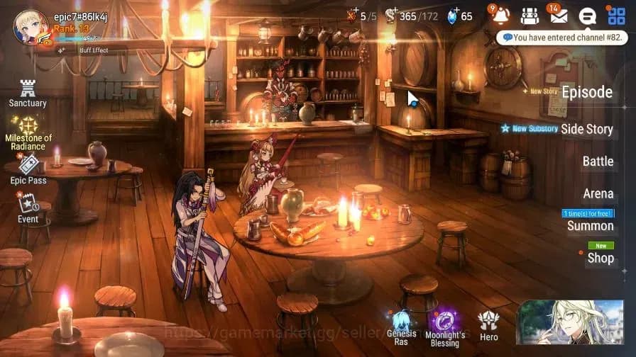 Epic Seven Accounts GLOBAL Unverif|New Era|2 ML(Salome,A Tywin)+Bellon image 1