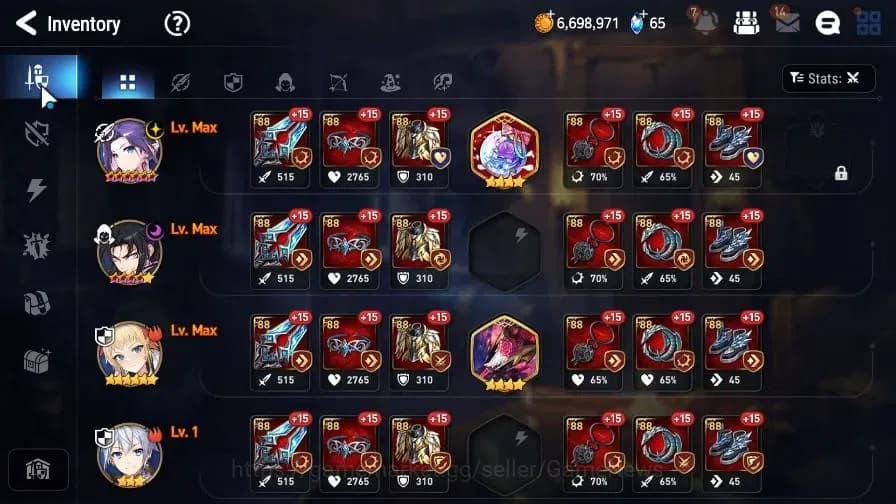 Epic Seven Accounts GLOBAL Unverif|New Era|2 ML(Salome,A Tywin)+Bellon image 8
