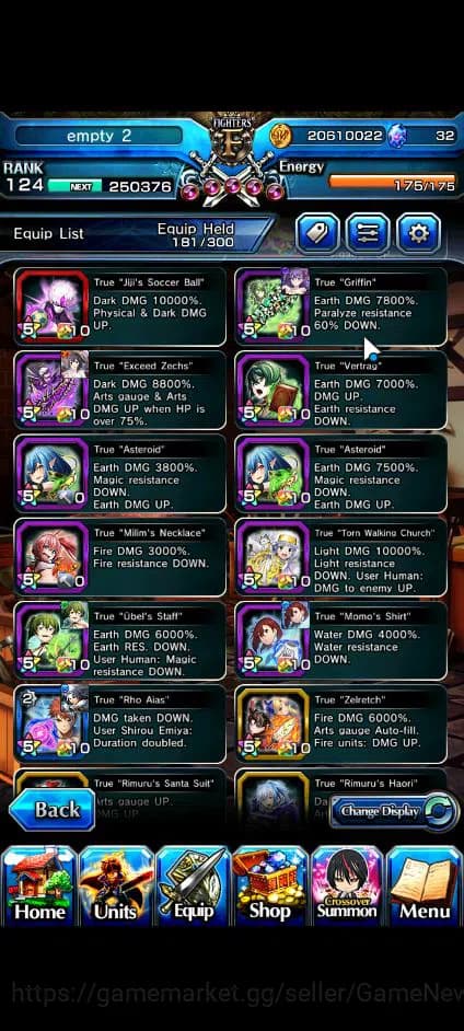 Grand Summoners Accounts Global|Rank 124|22 Ascend+9 TW|[Roy,Inumuta,Emiya, image 14