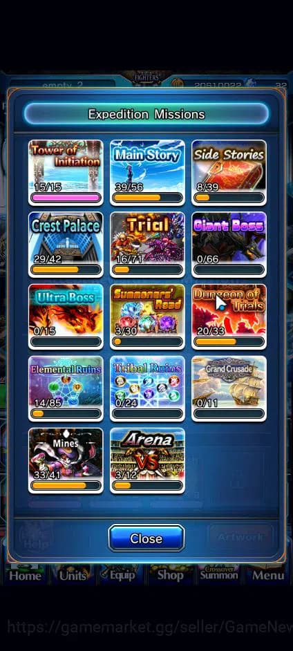 Grand Summoners Accounts Global|Rank 124|22 Ascend+9 TW|[Roy,Inumuta,Emiya, image 4