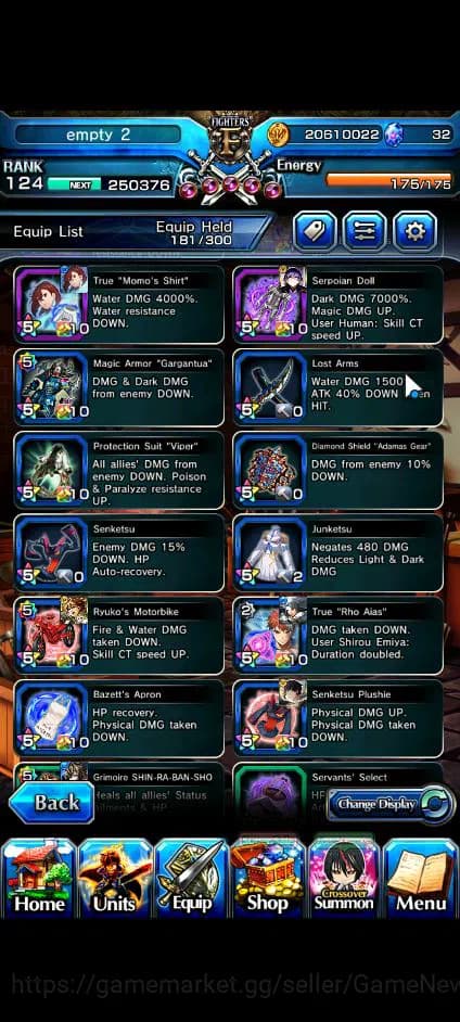 Grand Summoners Accounts Global|Rank 124|22 Ascend+9 TW|[Roy,Inumuta,Emiya, image 7