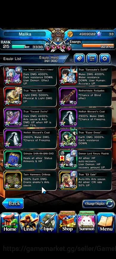 Grand Summoners Accounts Global|Rank 25|Starter|4 Ascend| RimuruTW, SagaraT image 6