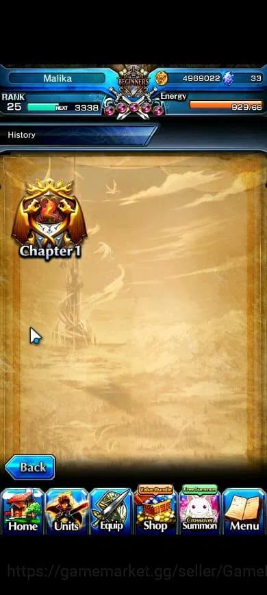 Grand Summoners Accounts Global|Rank 25|Starter|4 Ascend| RimuruTW, SagaraT image 9