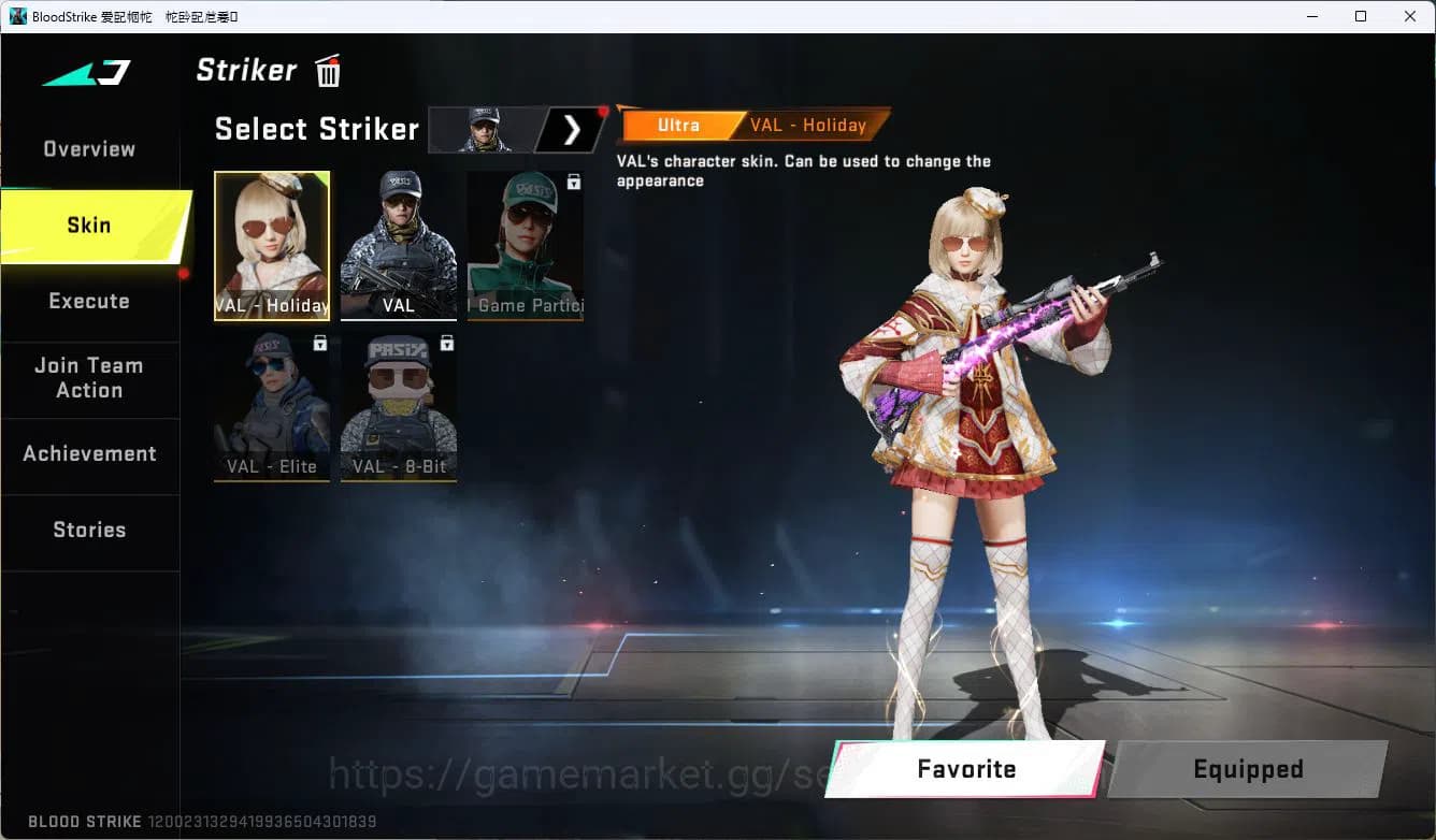 Blood Strike Accounts ASIA|COLLAB=QBZ95,KAR98K|LIMITED=RPK,AR97,MP7|ULTR image 17