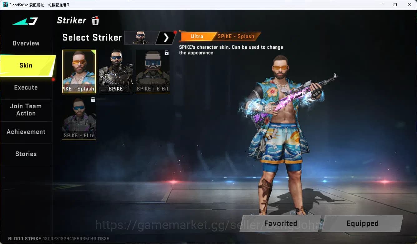 Blood Strike Accounts ASIA|COLLAB=QBZ95,KAR98K|LIMITED=RPK,AR97,MP7|ULTR image 18