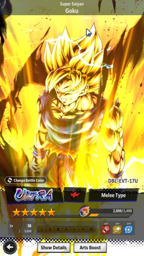 Dragon Ball Legends Accounts LVL 151| 37 M total power, UI goku,BUU: super,SS G image 4