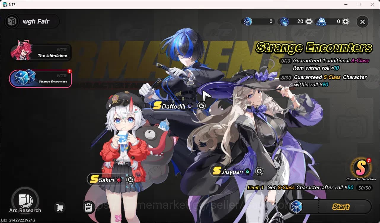 Neverness to Everness Accounts America | Starter Lvl 3 | 2 S Nanally, Sakiri + 6 image 3