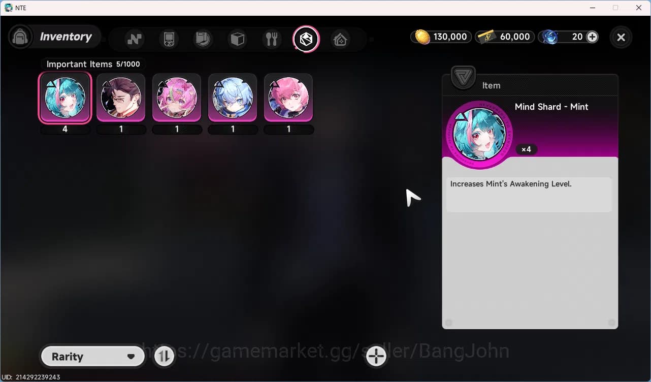 Neverness to Everness Accounts America | Starter Lvl 3 | 2 S Nanally, Sakiri + 6 image 5