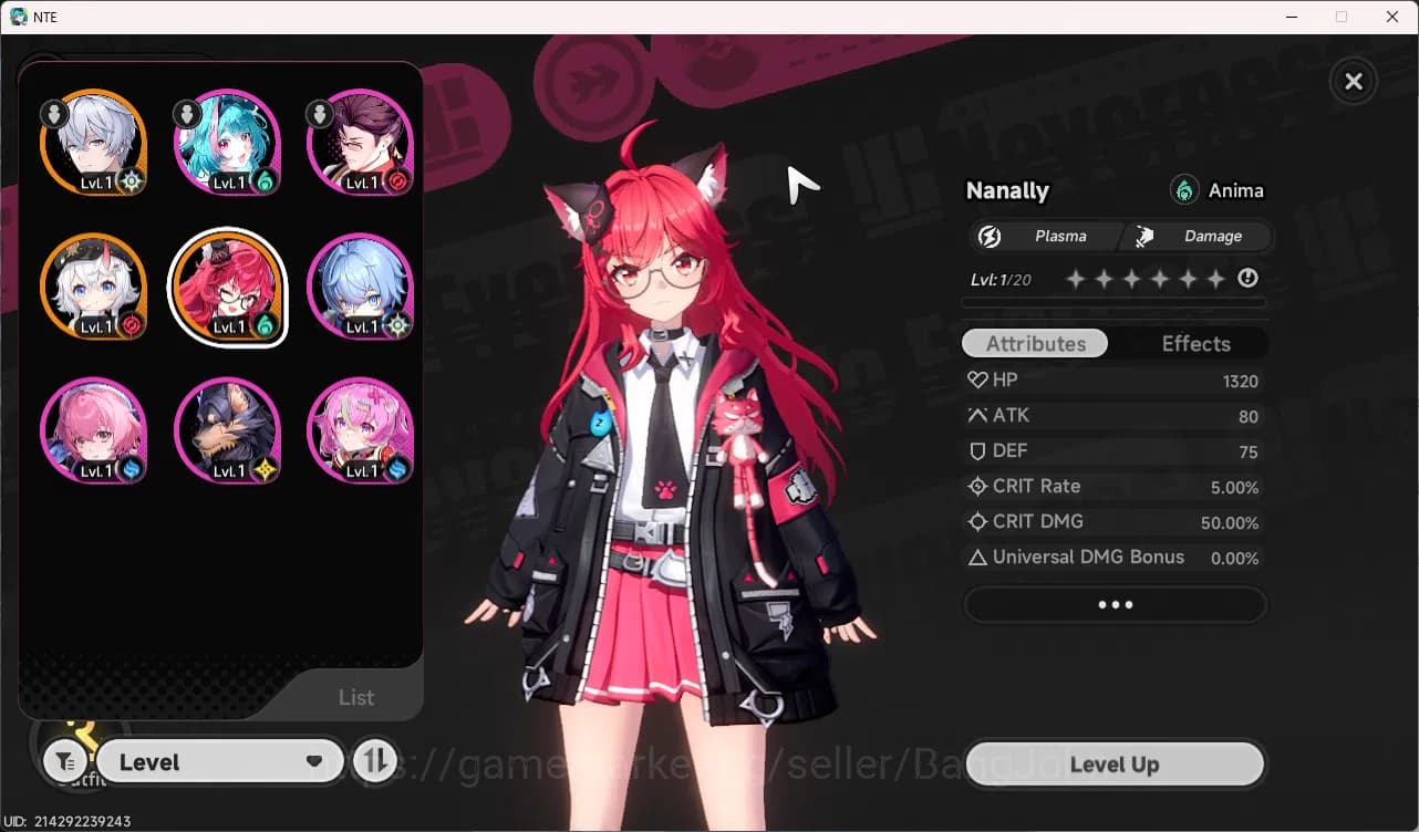 Neverness to Everness Accounts America | Starter Lvl 3 | 2 S Nanally, Sakiri + 6 image 9
