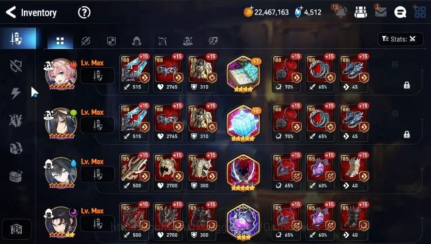 Epic Seven Accounts GLOBAL|UnVerif|6 ML(BM Haste, Belian, WOTM Tenebri image 13