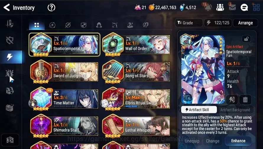 Epic Seven Accounts GLOBAL|UnVerif|6 ML(BM Haste, Belian, WOTM Tenebri image 15