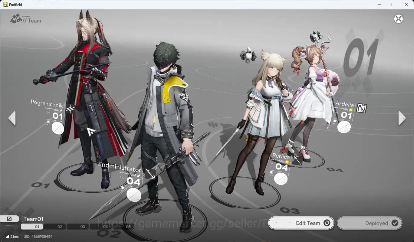 Arknights: Endfield Accounts Starter Fresh | ASIA | New Horizons On | Day 5 Sig image 10