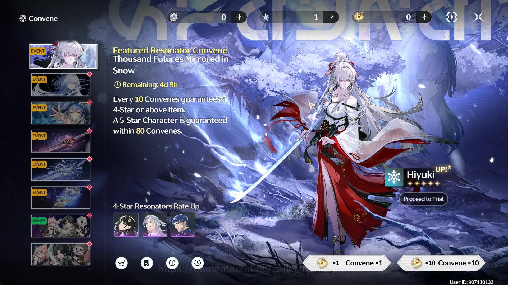 Wuthering Waves Accounts SEA | UL 37 | Starter Lynae RC1 + Sign | RA692B | image 11