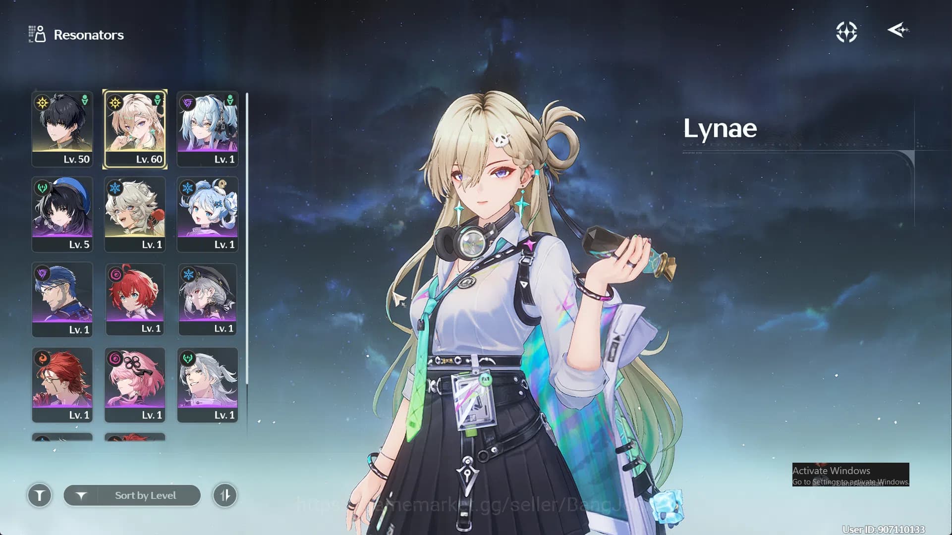 Wuthering Waves Accounts SEA | UL 37 | Starter Lynae RC1 + Sign | RA692B | image 14
