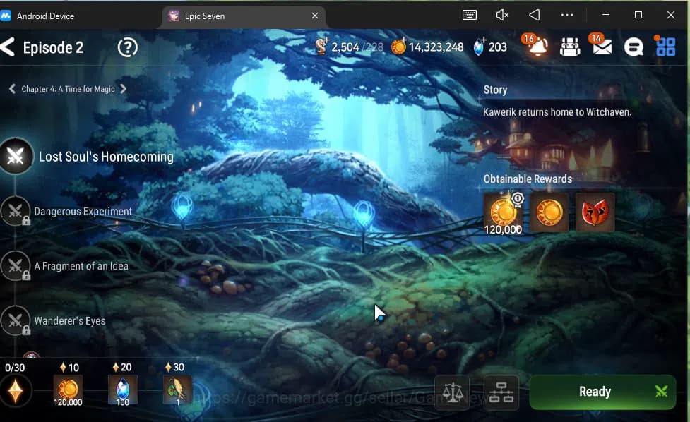 Epic Seven Accounts GLOBAL Unverif|New Era|5 ML(Salome,SP Politis,Arch image 16