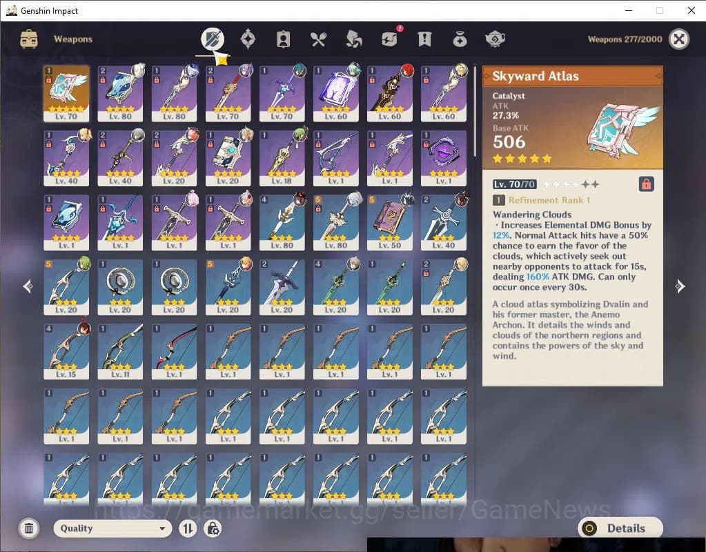 Genshin Impact Accounts ASIA|AR 45|3 Limited +1(*5Weapon)| (Zibai,Furina,H image 4