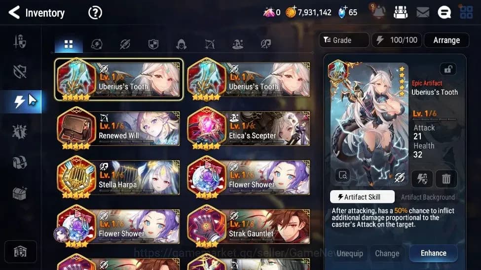 Epic Seven Accounts GLOBAL Unverif|New Era|2 ML(Salome,Empyerean Ilyna image 10