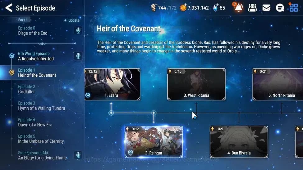 Epic Seven Accounts GLOBAL Unverif|New Era|2 ML(Salome,Empyerean Ilyna image 14