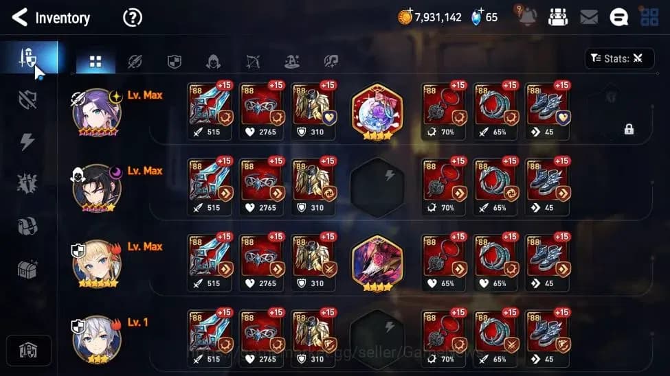 Epic Seven Accounts GLOBAL Unverif|New Era|2 ML(Salome,Empyerean Ilyna image 8