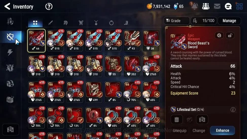 Epic Seven Accounts GLOBAL Unverif|New Era|2 ML(Salome,Empyerean Ilyna image 9
