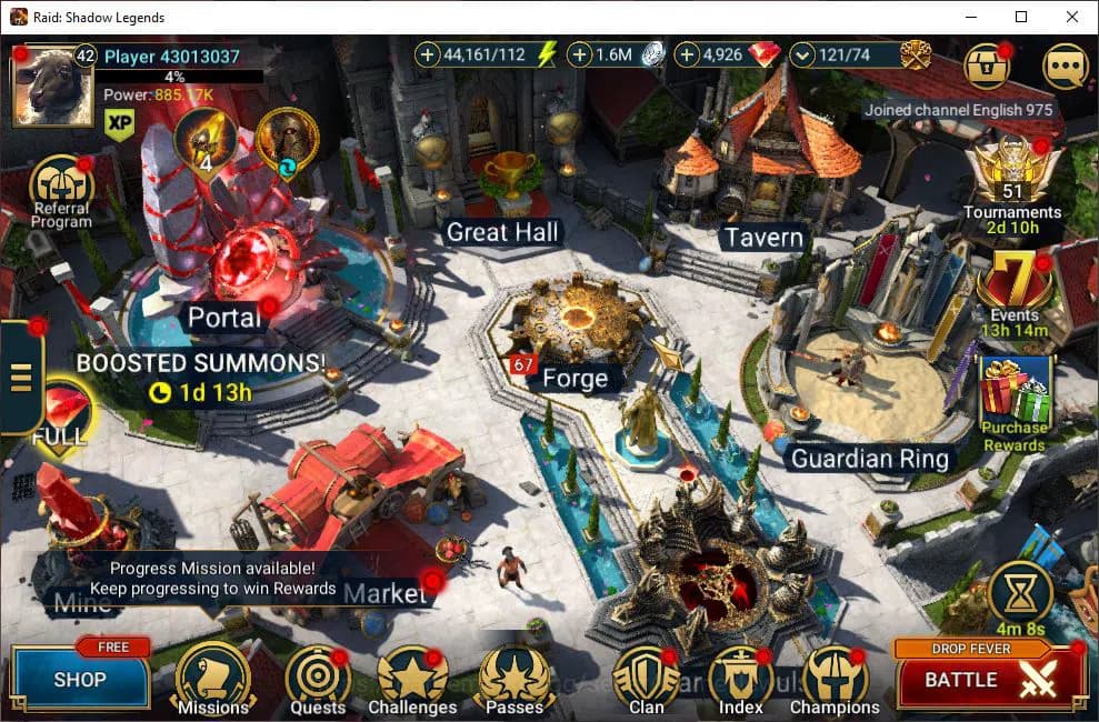 Raid: Shadow Legends Accounts Lv42 885K Power|1 Mythic(StarSage Galathir)+23 Leg image 1