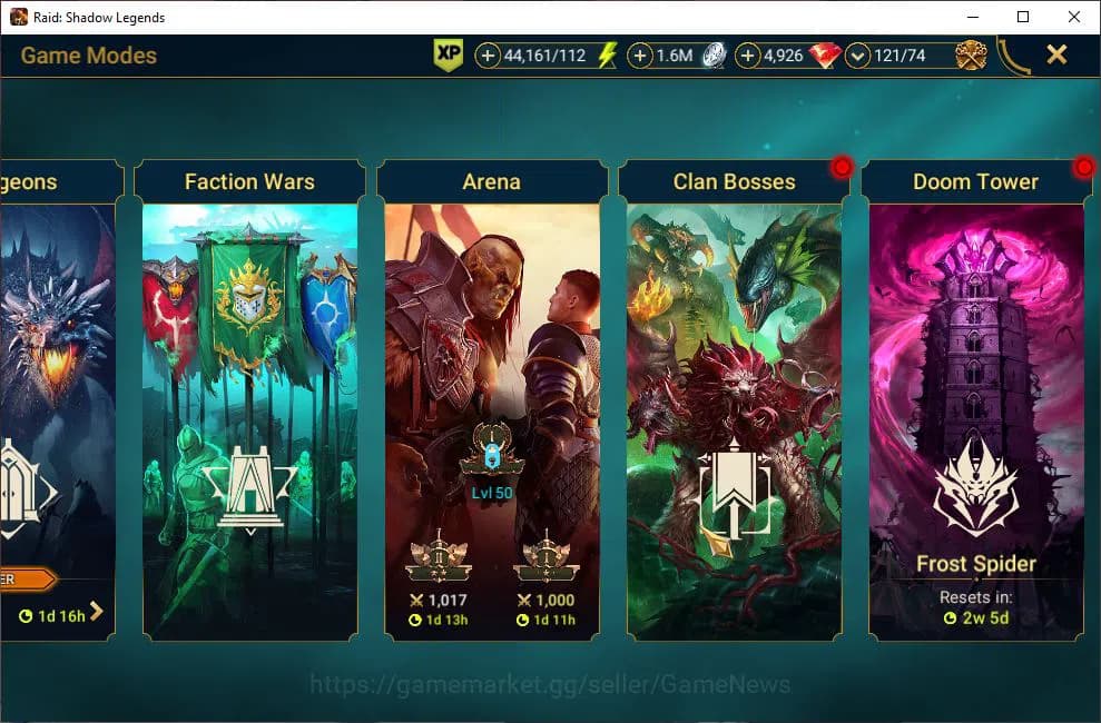 Raid: Shadow Legends Accounts Lv42 885K Power|1 Mythic(StarSage Galathir)+23 Leg image 17