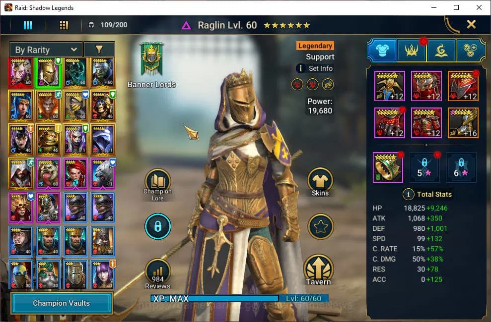 Raid: Shadow Legends Accounts Lv42 885K Power|1 Mythic(StarSage Galathir)+23 Leg image 4