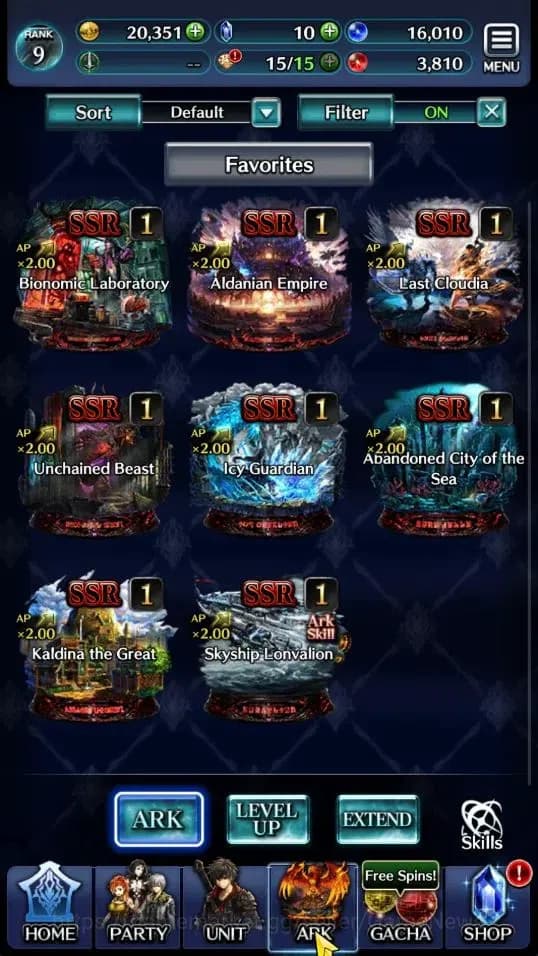 Last Cloudia Accounts GLOBAL|Rank 9|Top Tier Unit [DL Judecca-Samekh,Kyl image 2