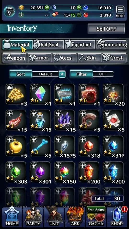 Last Cloudia Accounts GLOBAL|Rank 9|Top Tier Unit [DL Judecca-Samekh,Kyl image 7