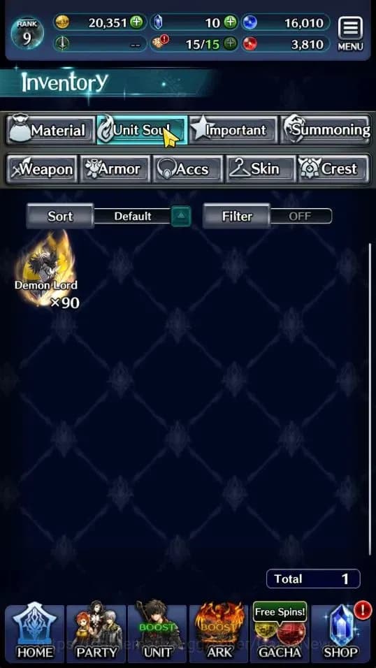 Last Cloudia Accounts GLOBAL|Rank 9|Top Tier Unit [DL Judecca-Samekh,Kyl image 8