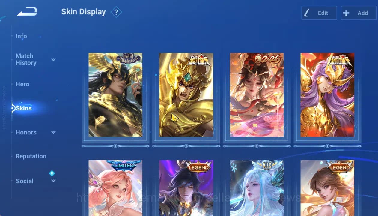 Honor of Kings Accounts Hero112 Skin 252|6Precius(Sunce,Luban,Feyd,Musashi image 4