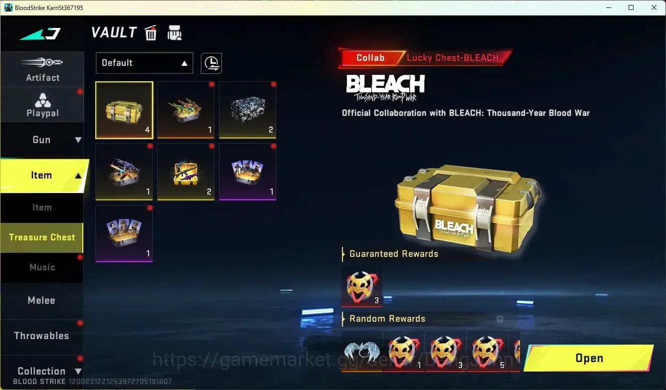 Blood Strike Accounts ASIA| BLEACH Ethan|EVA MCX|1 Ultra Striker|4 BLEAC image 8