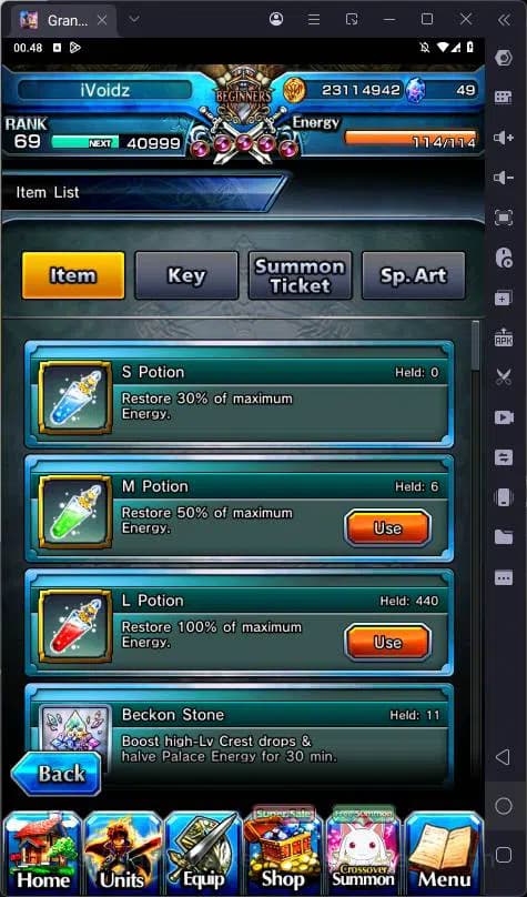 Grand Summoners Accounts Global | Ascend 16| Chloe TW, Kirisane, Summer Miy image 3